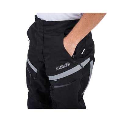 A.R.C. Battle Born 38" Adventure Motorcycle Pants and Socks - Black - 38"
