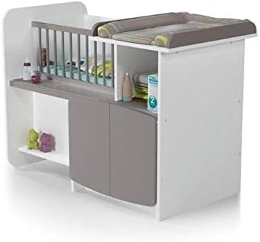 At4 Lit Bebe Combine Evolutif 1 2 3 Blanc Taupe Amazon Fr Epicerie At4 Lit Bebe Combine Evolutif 1 2 3 Blanc Taupe Amazon Fr Epicerie