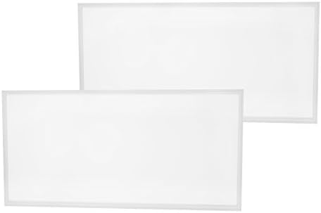 2- Pack DLC 4.0 Premium LED 2ft x 4ft Dimmable Flat Panel - 60 Watt - 7800 Lumens - 4000K