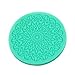 TANGCHU Silicone Fondant Cake Mould Soap Mold Rose 3.93inch in Diameter Green