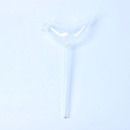 Jeeke Cute Birds Glass Plant Watering Devices Automatic Watering Can, 2 Pcs (Clear, 2 Pcs)
