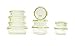 Keeperz 18-Piece BPA-Free Glass Food Storage Set with Airtight Lids