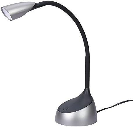 Doitpower 4.5W Adjustable LED Desk Light for Table Bedhead Board and Computer Desk Lamp CE GS certified 120V,60HZ (4.5W)