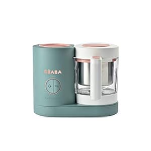 BEABA Babycook Neo, Glass Baby Food Maker, Glass Baby Food Processor, 4 in 1 Baby Food Steamer, Glass Baby Food Blender…