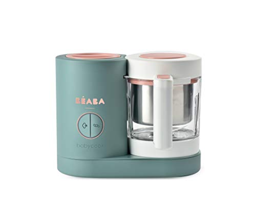 BEABA Babycook Neo, Glass Baby Food Maker, Glass Baby Food Processor, 4 in 1 Baby Food Steamer, Glass Baby Food Blender…
