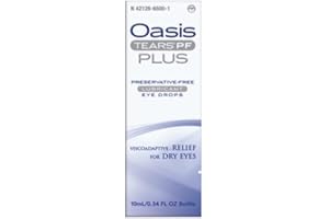 REFINED SPARKLER SOLUTIONS Oasis Tears PF Plus Preservative Free Lubricant Eye Drops 10m