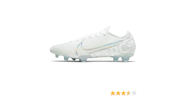 Amazon.com: Nike Mercurial Vapor 13 Elite Firm Ground Fútbol Cleats,  blanco, 6 : Ropa, Zapatos y Joyería