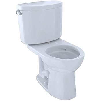 TOTO CST453CEFG#01 Drake II Round Bowl and Tank