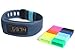 MDW 7 Pack Secure Silicon Ring for Garmin Vivofit to Fix the Band Clasp Fall Off Problem,dont Lose Your Garmin Vivofit! (Mixed Colors of 7 Pack)