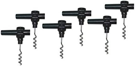 Bhalaria Stainless Steel Corkscrew Set, Set of 6, Silver