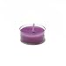 Zest Candle 50-Piece Tealight Candles, Purple