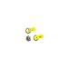 Powermax Size 10 Hearing Aid Batteries, Yellow Tab, Zinc Air Mercury-Free, HearRite, 16 Count