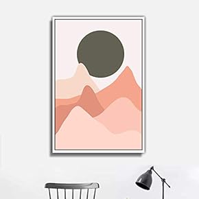 Framed Canvas Wall Art for Living Room, Bedroom Abstract Theme Canvas Prints for Home Decoration Ready to Hang - 16x24 inches