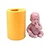 Allforhome(TM) Stereoscopic Baby Silicone Handmade Soap Mold Chocolate DIY Cake Decorating Moulds