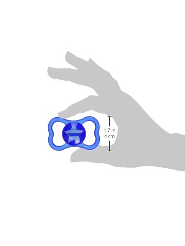 MAM Air Orthodontic Pacifier, Boy, 6+ Months, 2-Count