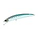 Yo-Zuri Crystal Minnow Suspending Lure, Holographic Blueback Sardine, 5-1/4-Inch