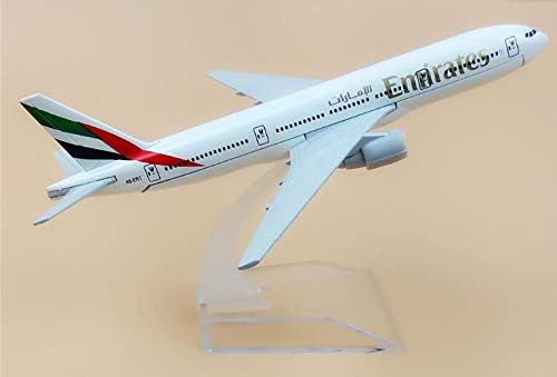 Emirates Air Toy Model Boeing 777 Diecast Jet Aero Plane Craft Metal Alloy Collect