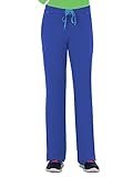 Modern Fit Collection by Jockey Women's Convertible Drawstring Scrub Pant Medium Galaxy Blue
