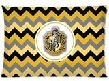 Custom Harry Potter Hufflepuff Chevron Pillowcase Standard Size 20x30 Design Soft and Comfortable Pillowcase Cushion Case(twin Sides)
