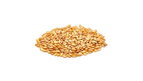 YUPIK ORGANIC GOLDEN FLAX SEEDS, 2.2 LB (35.2 OZ), GLUTEN-FREE, NON-GMO, KOSHER, RAW SEEDS, EXCELLENT SOURCE OF FIBER, SOURCE OF OMEGA-3, PLANT-BASED PROTEIN, IDEAL FOR BEVERAGES, BAKING & TOPPING