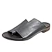 Meidexian888 Womens Flats Open Toe Ankle Beach Shoes Roman Slippers Sandals (Gray, 43)thumb 2