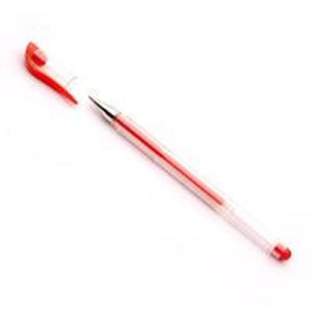 Whitebox Red Gel Pens - (Pack of 10)