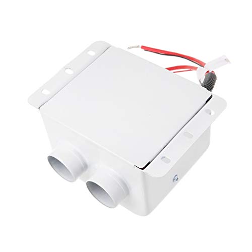 Autone 800W 12V 24V Car Fan Heater Window Defroster Warm Air Heater Demister with Double Airflow Outlet