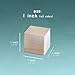 Juvale Small Wooden Craft Cubes - Unfinished Natural Wood / Mini Wooden Art Craft Stacking Cubes Blocks - 50 Pack -1 Inch, 2.54 Centimeter