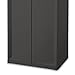 Sterilite 2-Pack 4 Shelf Cabinet, Lockable Utility Storage w/ Adjustable Shelves, Gray - Plastic Shelving Unit for Organizing Garage, Pantry, Basement, Laundry Room or Mudroom