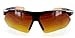 Aloha Eyewear Daredevil Fashion Bifocal Sunglasses w/Wrap-Around Sports Design and Anti-Glare Coating for Active Men (Black Orange, 1.50)