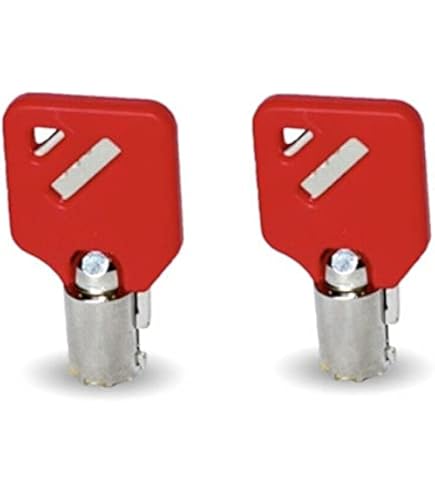 SafeCo Brands 2-Keys For Milwaukee & Steel Glide Tool Box Chest Key Code Series A2001 Thru A2020 (A2019