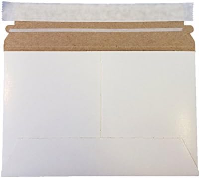 Dot Red - 9" x 6" Rigid Self Seal Photo/Document Flat Mailers - Recyclable 28pt Chipboard {Sobres de Correo Rígidos} (9x6 - 10 Pack)