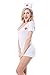 DLZ stores Women Uniform Sexy Lingerie with Cap-Nurse