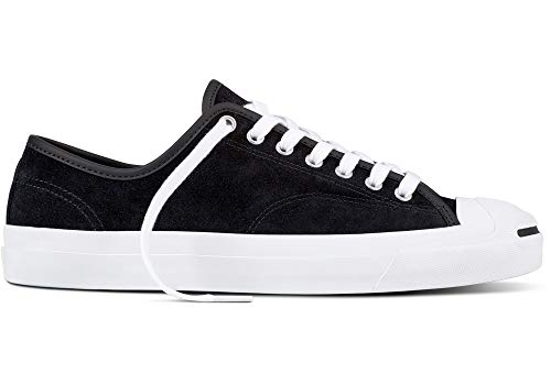 Converse JP PRO OX Black Black White Suede Sneakers Skate Shoes