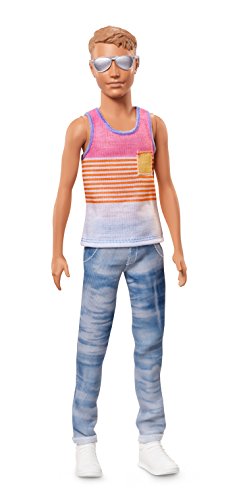 Barbie Ken Fashionistas Hyped Stripes Doll, Slim