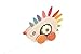 Janod Zigolos Pull Along Hedgehog Early Learning and Motor Skills Toy Made of Beech and Cherry Wood for Ages 12 Months+, one Color