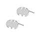 DC Comics Batman Jewelry for Women, Sterling Silver Bat Logo Stud Earrings