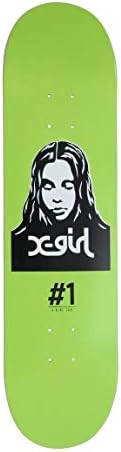 Amazon X Girl エックスガール Calif X Girl Store 大阪店限定 1 Face Skate Deck ライトグリーン S トレーナー パーカー 通販