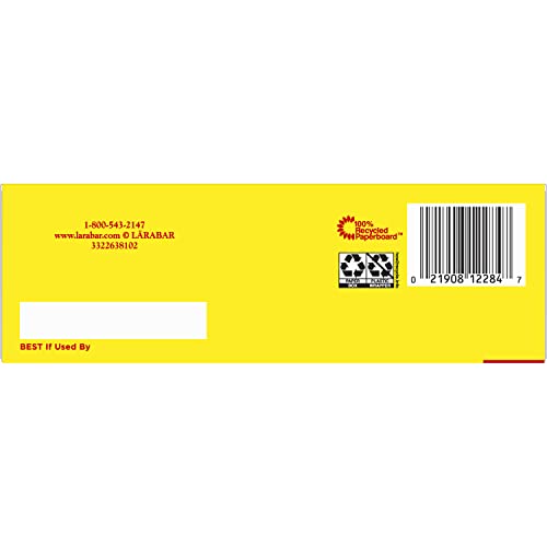 LARABAR LEMON BAR FRUIT AND NUT BARS, GLUTEN FREE AND VEGAN, 19.2 OZ, 12 CT