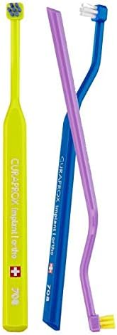 Curaprox implant Toothbrush - for implants Braces and Tight Spots, Random - Image 3