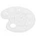 Tosnail 50 Pack Plastic Paint Tray Palettes with Ten-Well Thumb Holes for Kids or Students Paints on School Project, Art Class, Painting Party