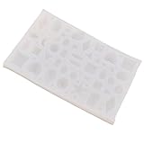 Clear Jewelry Casting Mould Silicon Pendant Mold For Epoxy Resin Making DIY Craft