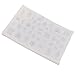 Clear Jewelry Casting Mould Silicon Pendant Mold For Epoxy Resin Making DIY Craft