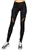 EttelLut Workout Yoga Athletic Mesh Leggings-Cutout Gym Zumba Women Activewear