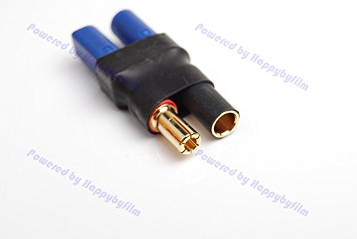 Lot (5) 5.5MM Bullet to Female EC5 Adapter Heavy Duty RC Power Connector