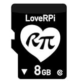 LoveRPi Raspberry Pi Micro SD Card 8GB with Raspbian Desktop Plug and Play UHS-I
