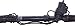 Cardone 26-1855 Remanufactured Hydraulic Power Rack and Pinion Complete Unit, EPS