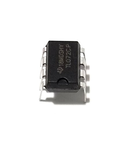 TEXAS INSTRUMENTS TL072CP IC, OP-AMP, 3MHZ, 13V/ us, DIP-8 (50 pieces) - Thumbnail 2