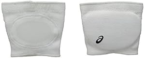 Image of ASICS Competition 4.0g Kneepad, White, Small/Medium