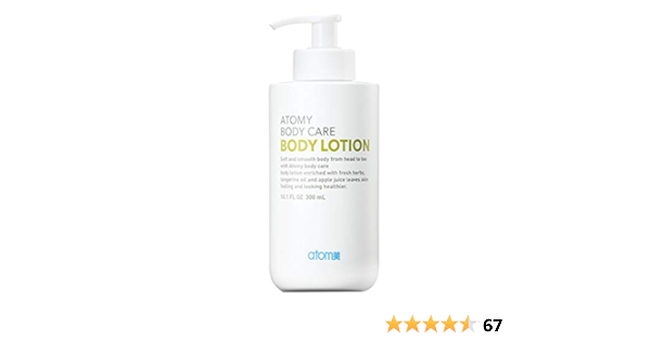 body lotion atomy
